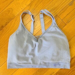 Kindly Yours Periwinkle Padded Sports Bra Sizen XXXL